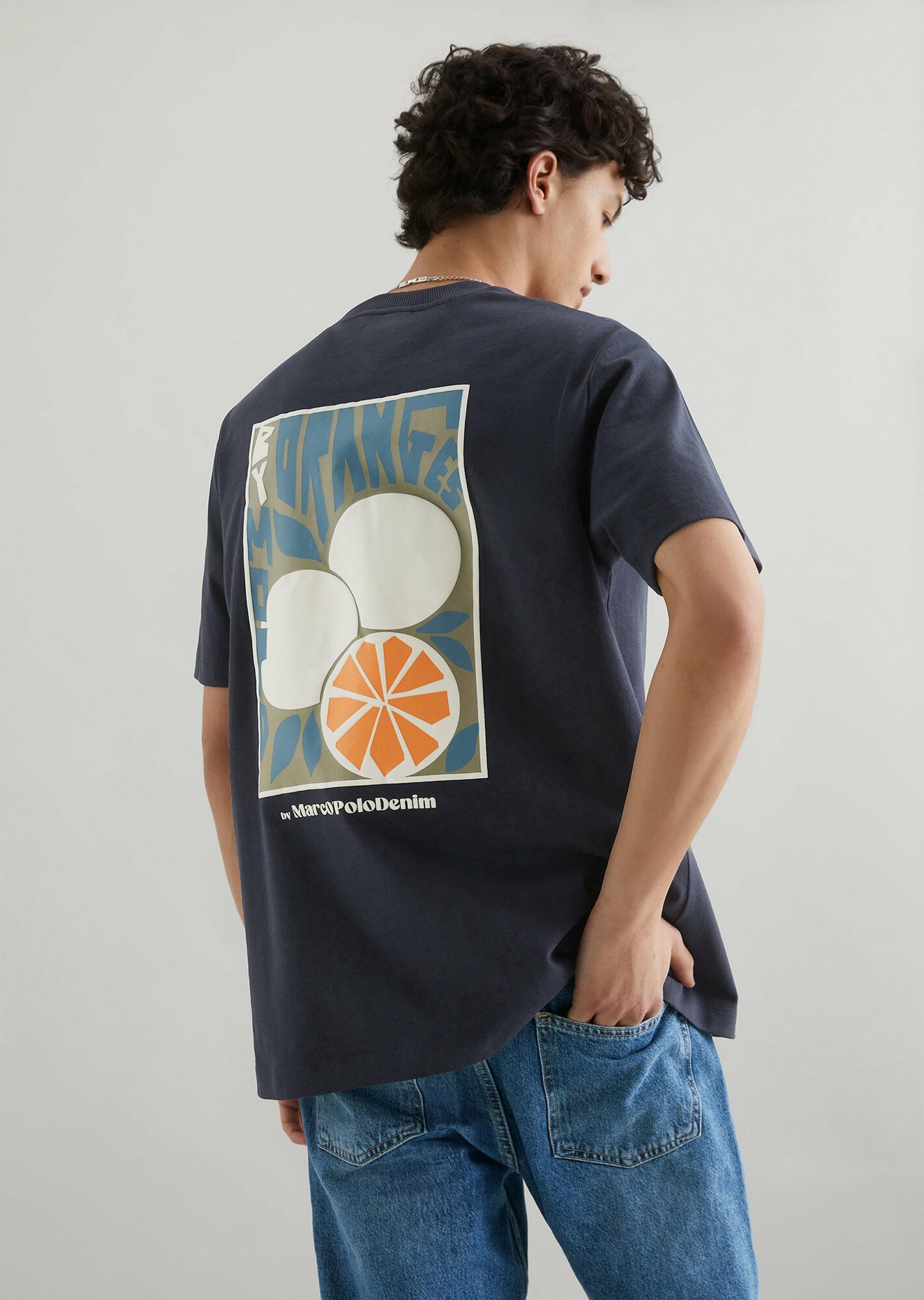 Футболка Marc O'Polo, размер L, синий — фото 1