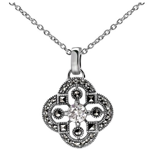 Подвеска ALEXANDRE VASSILIEV, серебро, 925 проба, фианит