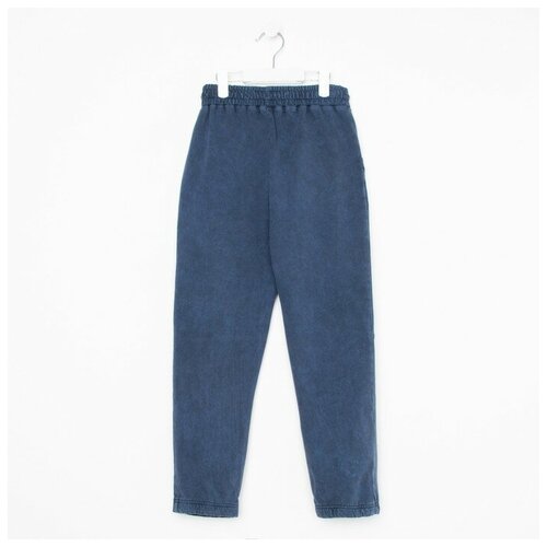 фото Брюки для мальчика, цвет темно-синий, рост 128-134 bonito