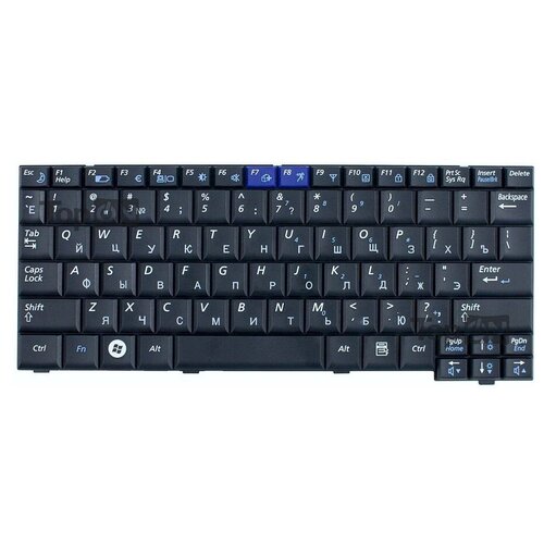 Клавиатура для ноутбука Samsung NC10 ND10 N108 N110 N130 Series Плоский Enter Черная без рамки PN BA59-02697D 95000₽