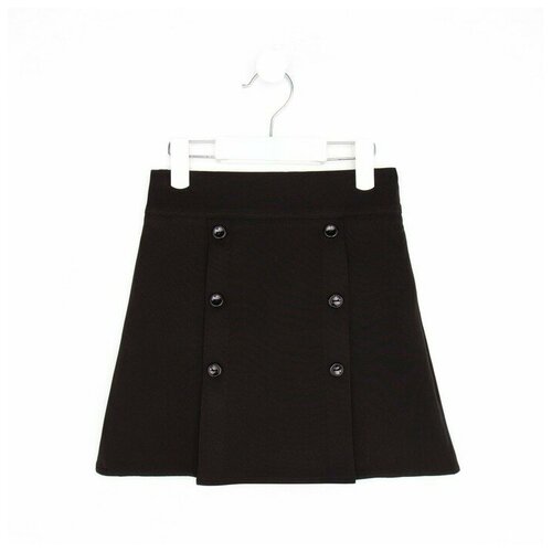 фото Школьная юбка minaku, размер 128, черный