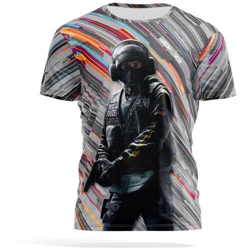 фото Футболка panin brand, размер m, серый