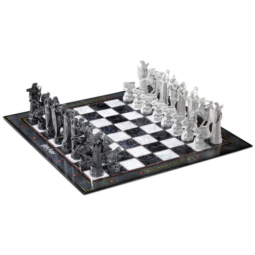 шахматы гарри поттер волшебные шахматы 47x47 см The Noble Collection шахматы Гарри Поттер игровая доска в комплекте