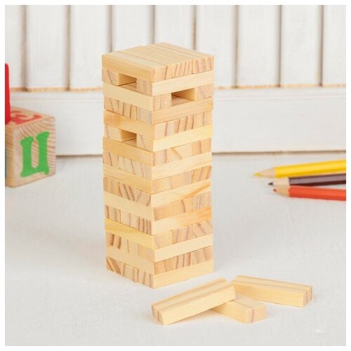 Игра настольная Падающая башня 13 х 4,5 х 4,5 см игра настольная падающая башня 13 × 4 5 × 4 5 см