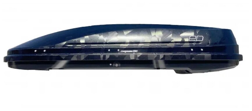 Бокс на крышу Евродеталь Магнум 580л, черный камуфляж, 220x84x42, арт:ED5-075B