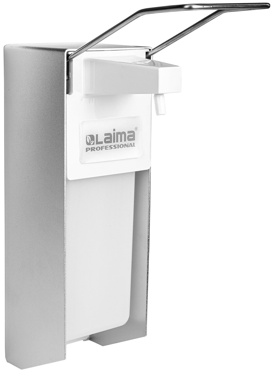Дозатор  для дезинфицирующих средств Laima 605707, белый/серебристый