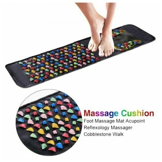 Массажный коврик для ног рефлекторный Foot Massage Mat - фотография № 7