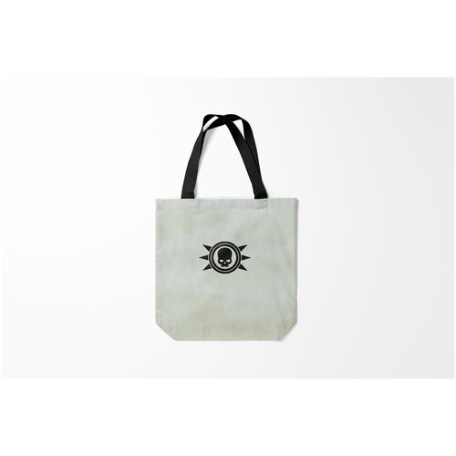 фото Сумка-шоппер / 40х40 см / геймерам / warhammer гвардия смерти до ереси цвет легиона burnettie