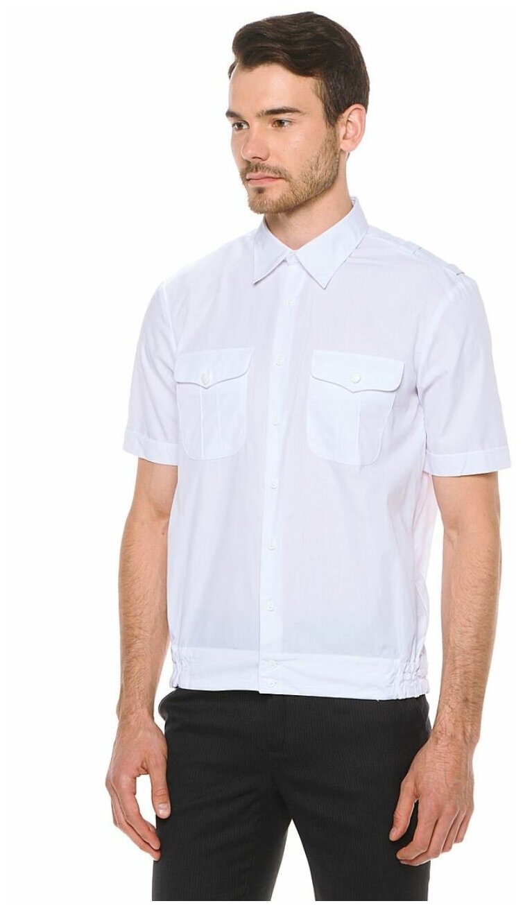 Мужская форменная рубашка Imperator Army White-K рос. р-р: 56/XL (170-178, 44 ворот)