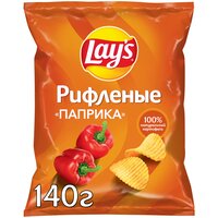 Чипсы Lay's картофельные, паприка, 140 г