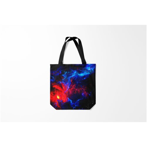 фото Сумка-шоппер / 40х40 см / популярные иллюстрации / астрономия космос nasa l насаs burnettie