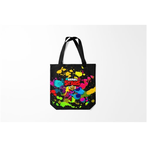 фото Сумка-шоппер / 40х40 см / геймерам / brawl stars burnettie