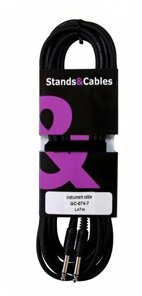 STANDS  & CABLES GC-074-7 Инструментальный кабель