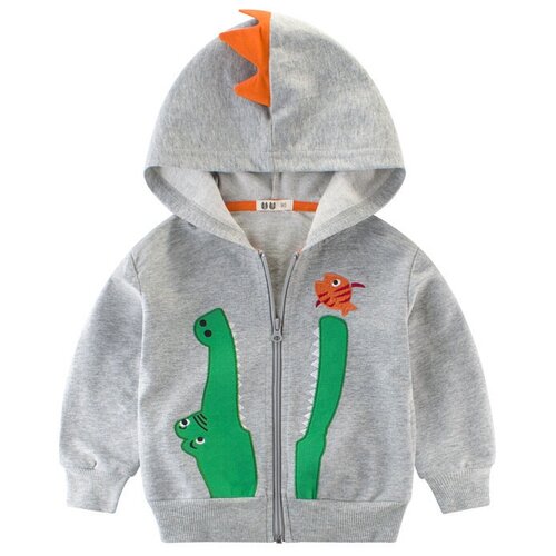 фото Толстовка 27 kids, размер 80-86, серый