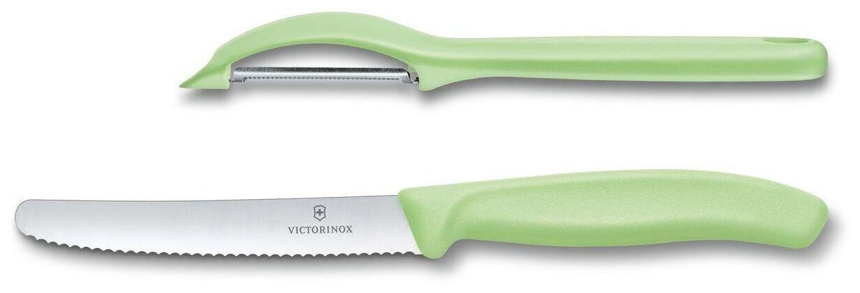 Victorinox Kitchen 6.7116.21L42 Набор кухонных ножей victorinox swiss classic trend colors, 2 предмета, light green