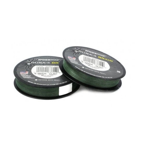 фото Плетеная леска spiderwire dura4 braid полупрозрачная 150 м. 0,25 мм. 23,2 кг. tran