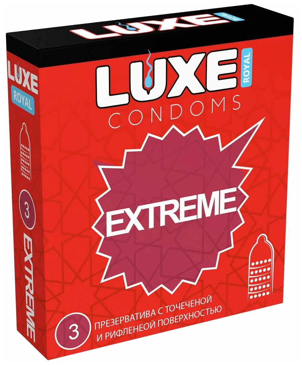 Презервативы LUXE ROYAL Extreme