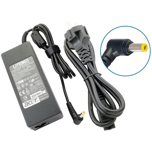 блок питания ibatt ib b1 r154 19v 3 42a 65w разъём 5 5 1 7 mm для acer dell fujitsu siemens packard bell a11 065n1a pa 1650 02 adp 65jh db Блок питания для ноутбука Acer 19V, 4.74A, 90W (штекер 5.5х1.7) для Aspire 5560, 5742g, 5750g, Aspire E1-571g, E5-573g, E5-575g, V3-571g, V3-771g