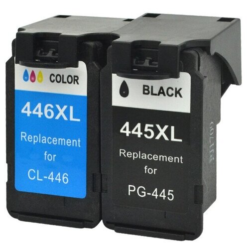 Картриджи для Canon PG-445XL / CL-446XL Black & Color совместимые картридж cl 446xl для canon canon pixma mg2540s mg2440 ts304 ts3340 mg3040 ip2840 8284b001 profiline цветной