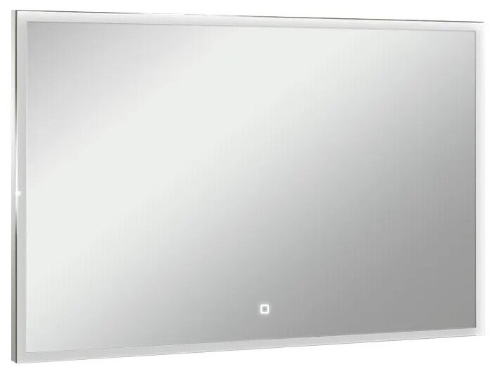 Зеркало с LED-подсветкой 80х60 TOPPUS, коллекция VELOUR, сенсорный выключатель с функцией плавного диммирования, алюминиевый профиль, 2911.007 - фотография № 1