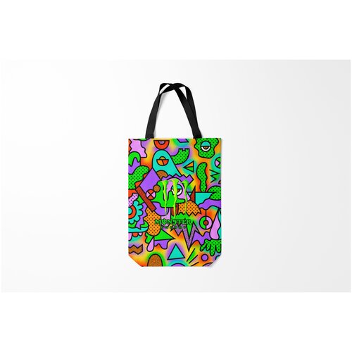 фото Сумка-шоппер / 31х42 см / разное спортивное / monster energy burnettie