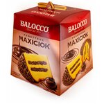 Панеттоне MAXICIOK, рождественский кулич с шоколадом сверху и внутри, BALOCCO, 0,8 кг (карт/кор) - изображение