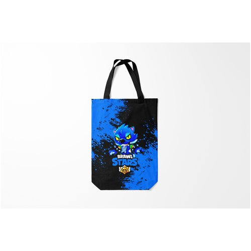 фото Сумка-шоппер / 31х42 см / геймерам / brawl stars leon burnettie
