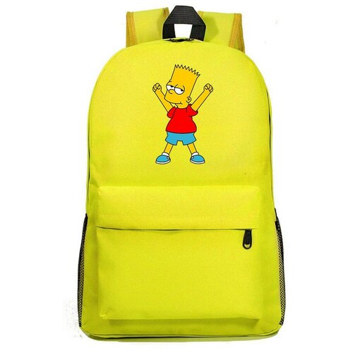 фото Рюкзак барт симпсон (the simpsons) желтый №2 noname