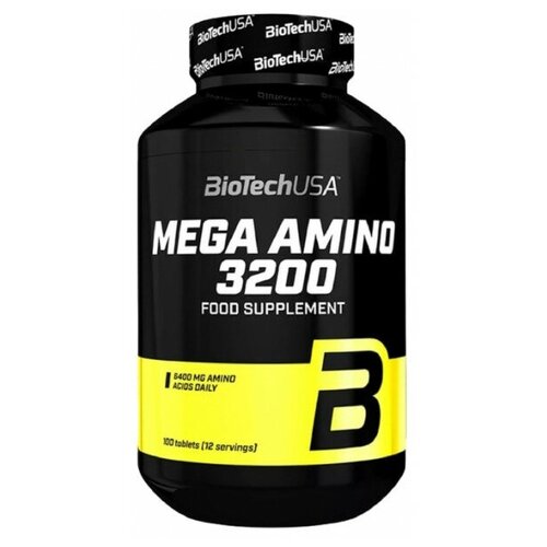 BioTech Mega Amino 3200 100 таблеток