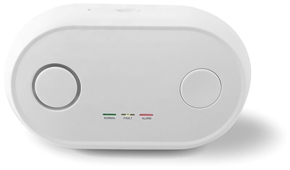 Wi-Fi датчик (Tuya APP) уровня со (угарный газ) в помещении автономный (батарея до 2 лет) с сиреной - Страж Газ VIP-910-Q5 в подарочной упаковке