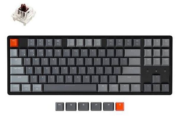 Клавиатура Keychron K8 Brown Switch Wireless White LED Black