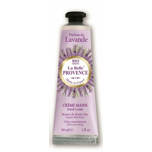 Крем для рук с лавандой La belle Provence, 30 мл