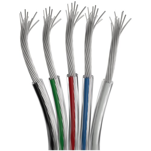 034967 Шлейф питания ARL-22AWG-CLEAR-5Wire-CU (Arlight, -)