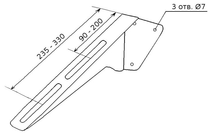 Кронейны для раковины Santek Пилот 1WH302203