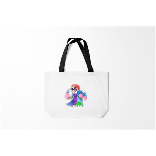 фото Сумка-шоппер / 46х35 см / геймерам / undertale burnettie