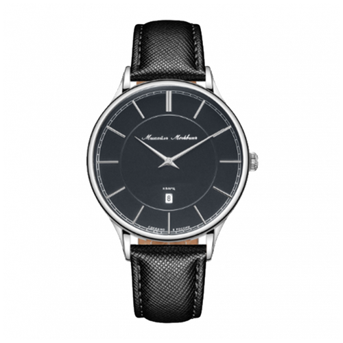 фото Наручные часы mikhail moskvin mikhail moskvin 1310b1l3, серебряный, черный