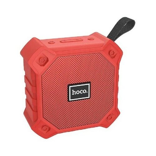 Портативная колонка Hoco BS34 5 Вт microUSBmicroSDAUX BT 50 500 мАч IPX5 красная 236500₽