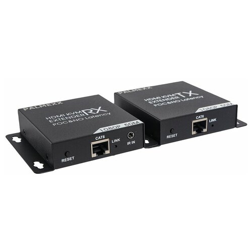 Удлинитель HDMI по UTP кабелю PALMEXX с функцией KVM (2*USB), 1920*1080p@60Hz, до 50 метров