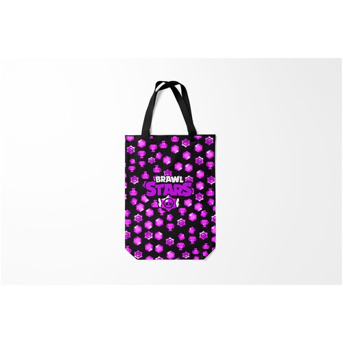 фото Сумка-шоппер / 31х42 см / геймерам / brawl stars burnettie