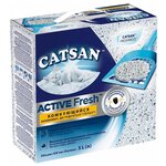 Комкующийся наполнитель Catsan Active Fresh, 5 л - изображение