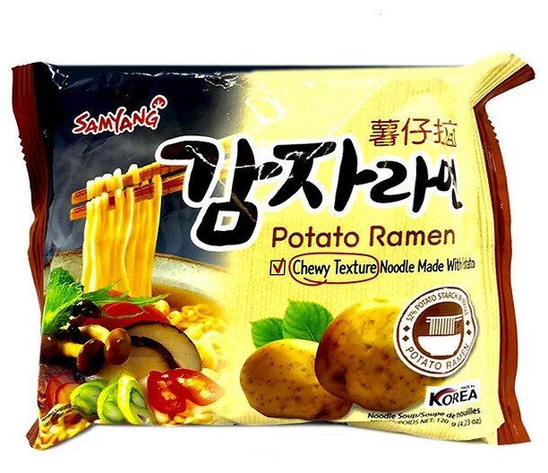 Лапша картофельная Samyang, 120г