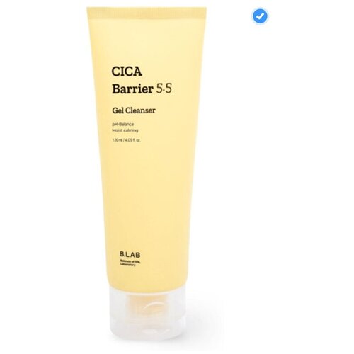 B. LAB Очищающий слабокислотный гель для умывания Cica Barrier 5.5 Gel Cleanser, 120 мл.