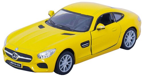 Машинка Mercedes-AMG GT инерционная металлическая KT5388D коллекционная модель 1:38 подарок мальчику Kinsmart