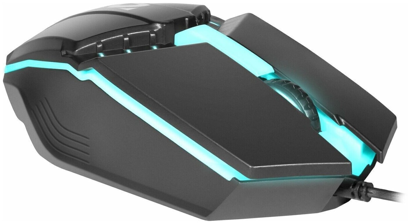 Проводная оптическая мышь Defender Digit MB-690 7 цветов 4 кнопки 800-1200dpi