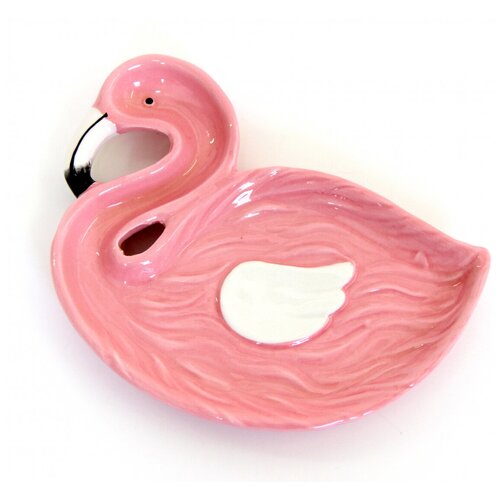 Фламинго/Декор для украшений/Оригинальное хранение украшений,16х14х2см.Цена за 2шт FD-61088g BuyHouse.