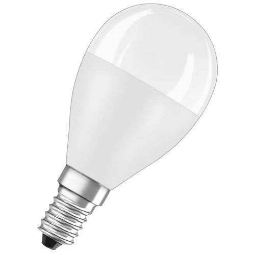 Светодиодная лампа LEDVANCE-OSRAM LV CLP 75 10SW/830 220-240V FR E14 800lm 240* 15000h шарик OSRAM