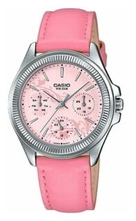 Наручные часы CASIO Collection LTP-2088L-4A2, розовый, серебряный