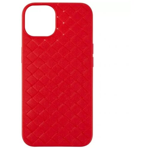 Панель пластиковая Unbroke для iPhone 13 Pro, Braided case, красная