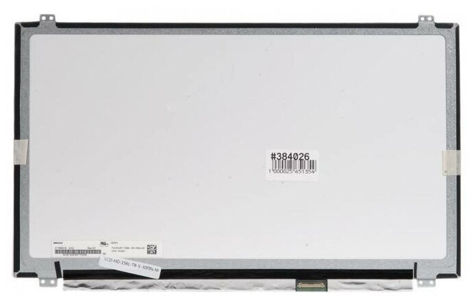 Матрица 156 1366768 LED 30 pin LP156WHUTPG1 NT156WHM-N32 глянцевая тонкая 5590₽