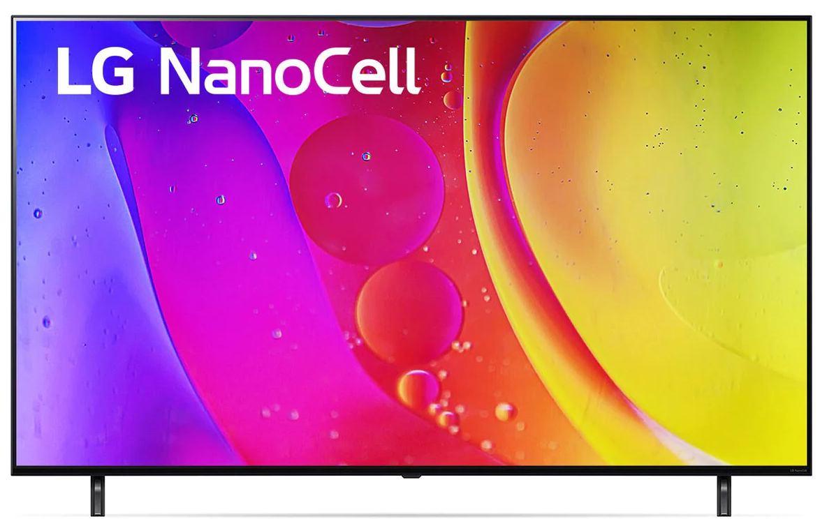 Телевизор LG NanoCell 55NANO806QA.ADKB темно-синий, диагональ экрана 55" (140 см), разрешение Ultra HD 4K, частота обновления 60 Гц, цифровой тюнер DVB-T2, DVB-C, DVB-S2, USB разъем, встроенный WiFi, операционная система webOS, с поддержкой Smart TV